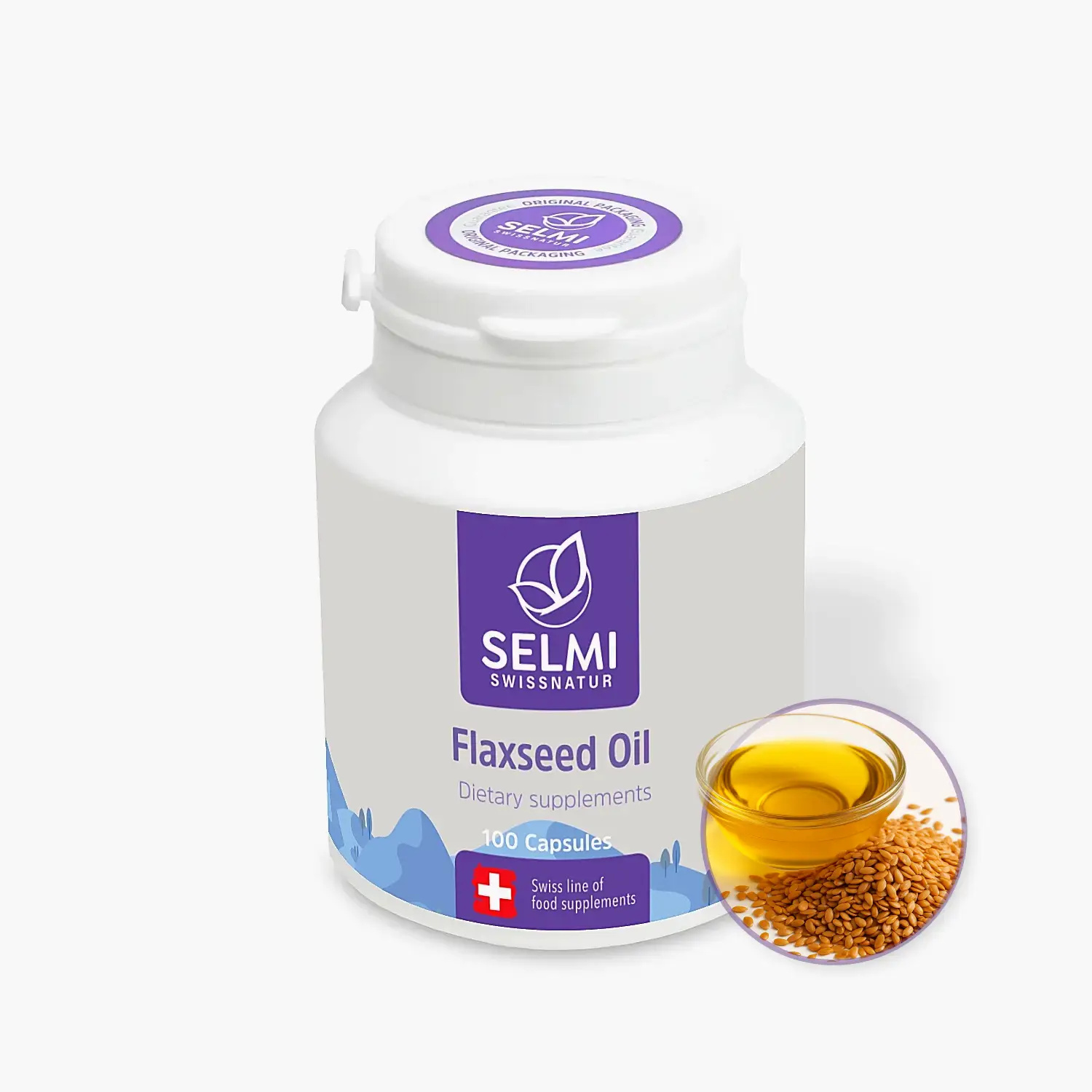 Flaxseed Oil – 100 Capsules (7798528) Flaxseed Oil – 100 Capsules (7798528)