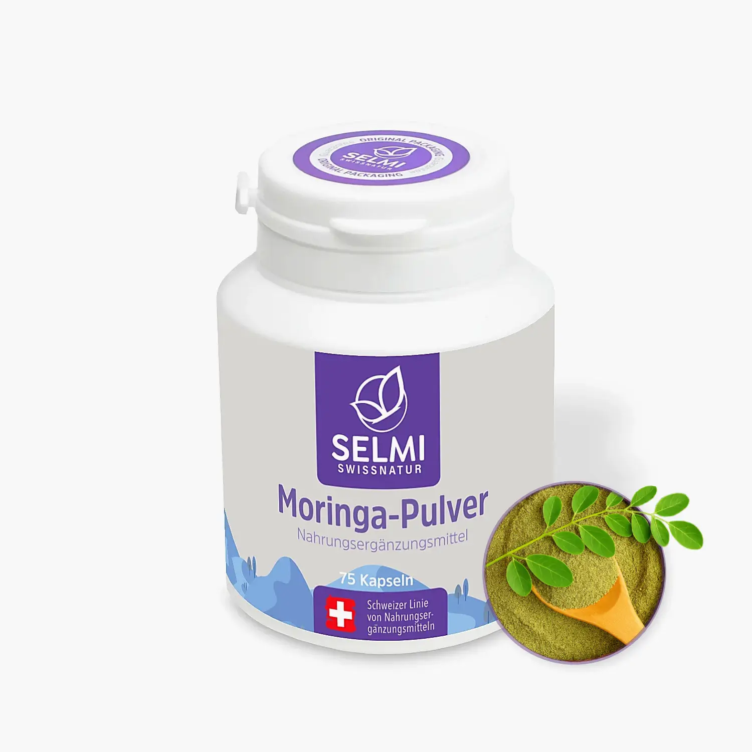 Moringa-Pulver – 75 Kapseln (1027629) Moringa-Pulver – 75 Kapseln (1027629)