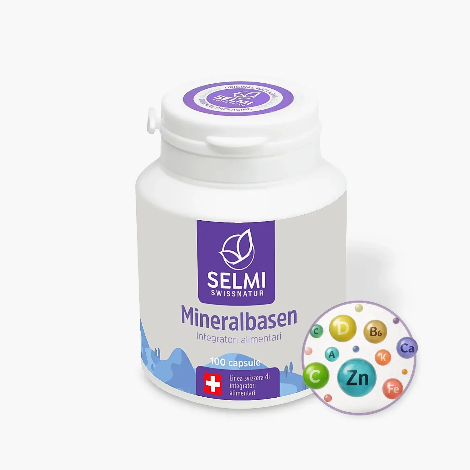 Mineralbasen – 100 capsule (7774063) Mineralbasen – 100 capsule (7774063)