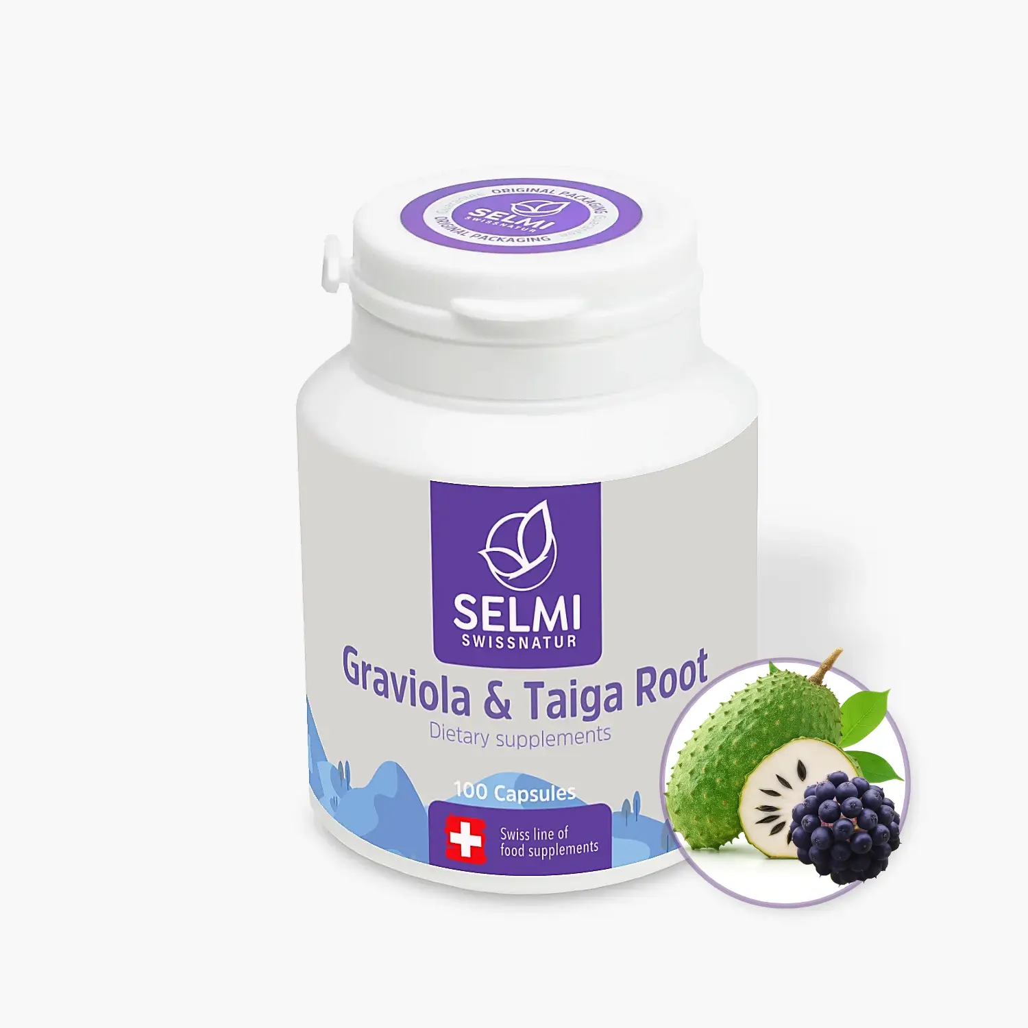 Graviola & Taiga Root – 100 capsules (7774064) Graviola & Taiga Root – 100 capsules (7774064)